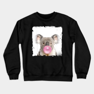 Koala Tshirts, Koala Bear Shirts, Koala Chewing Gum Crewneck Sweatshirt